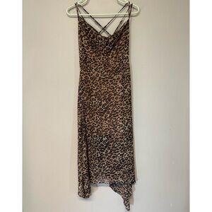 Wild Fable Cheetah Slip Dress